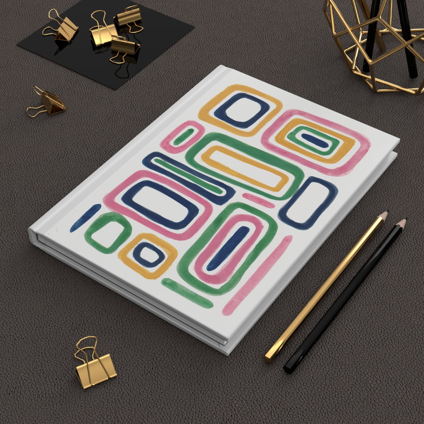 Abstraction Hardcover Notebook