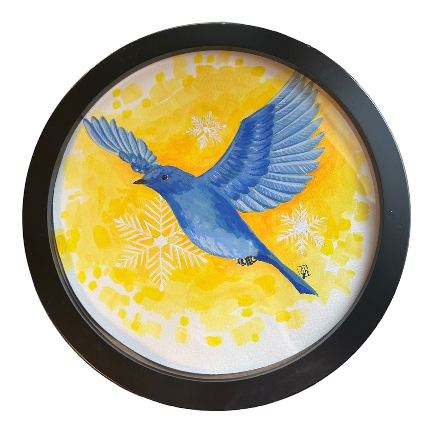 Bluebird of Mild Contentment